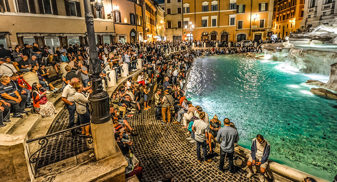 Storia d'amore nella Fontana di Trevi