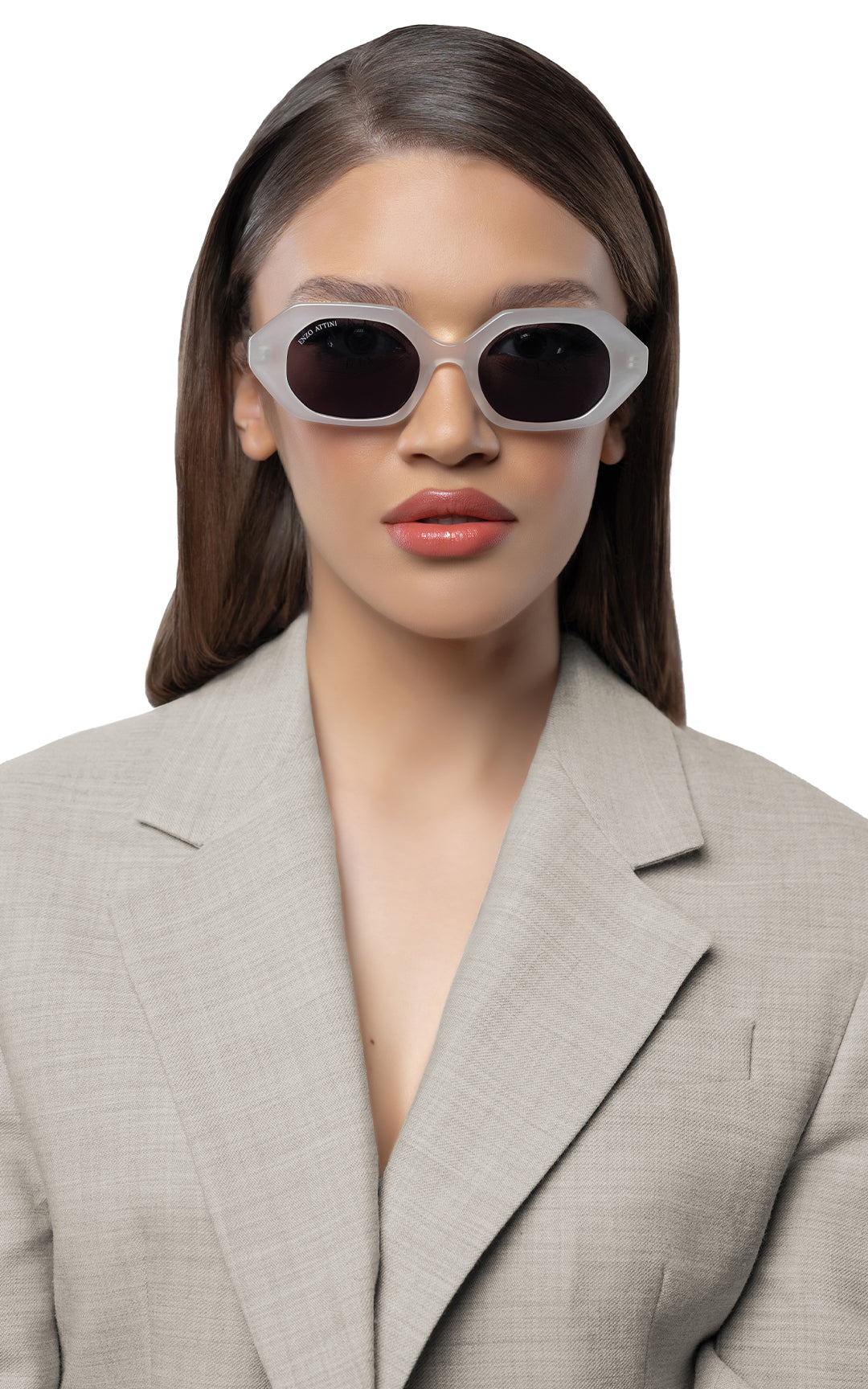 Santorini / Beige GY + Dark Black Lens.