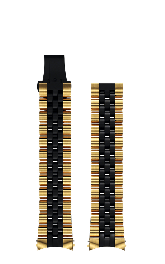 President bracelet, Gold - Black