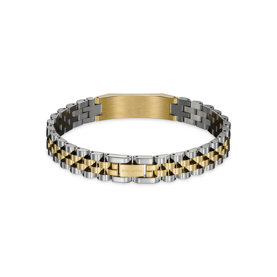 "Colosseo di Roma " - President Bracelet / Silver Gold.