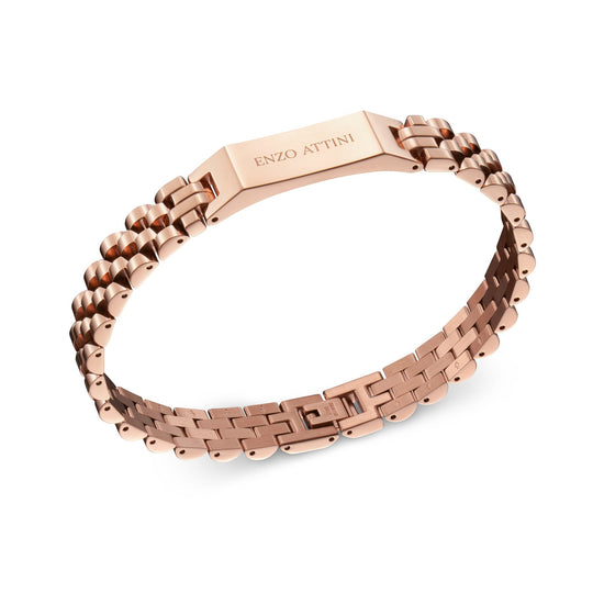 "Piazza San Marco" - President Bracelet / Rose Gold.