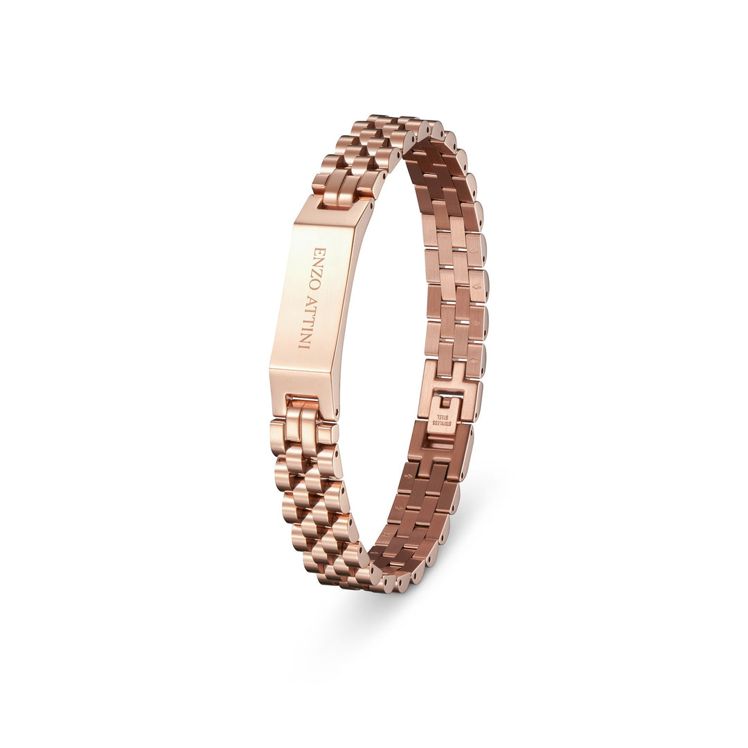 "Piazza San Marco" - President Bracelet / Rose Gold.