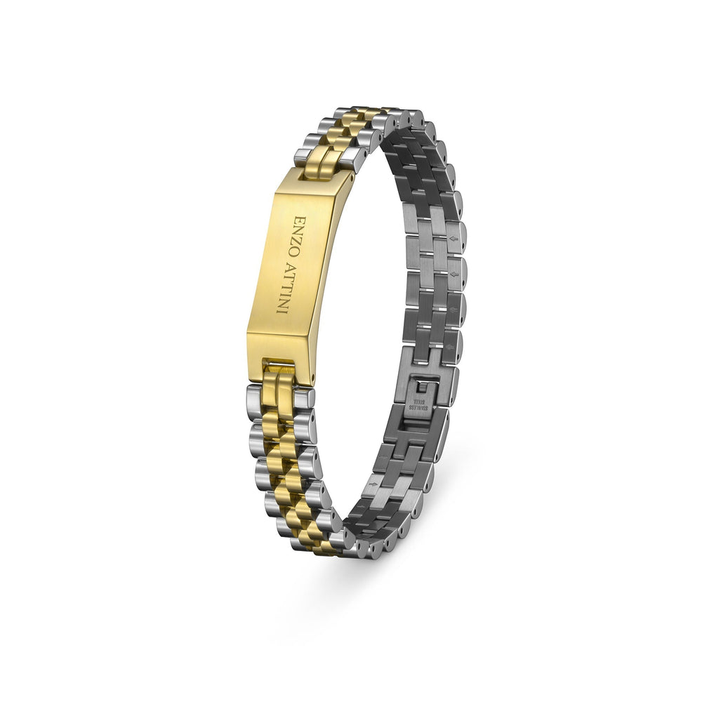 "Colosseo di Roma " - President Bracelet / Silver Gold