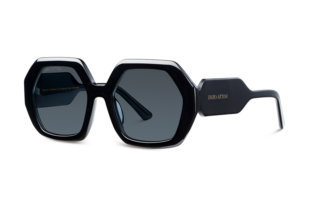Castello di Miramare / Black + Dark Black Lens.