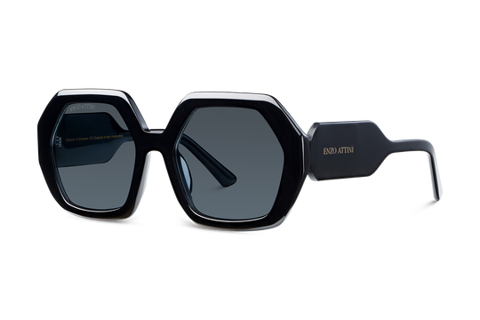 Castello di Miramare / Black + Dark Black Lens.
