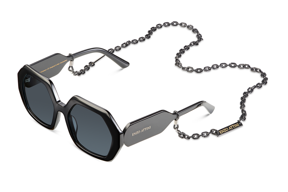 Castello di Miramare / Black + Dark Black Lens.