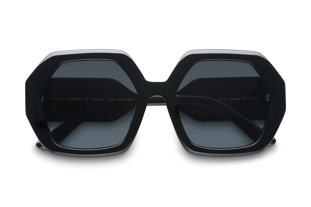 Castello di Miramare / Black + Dark Black Lens.