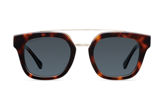 Colosseo di Roma / Tortoise Red + Dark Black Lens.