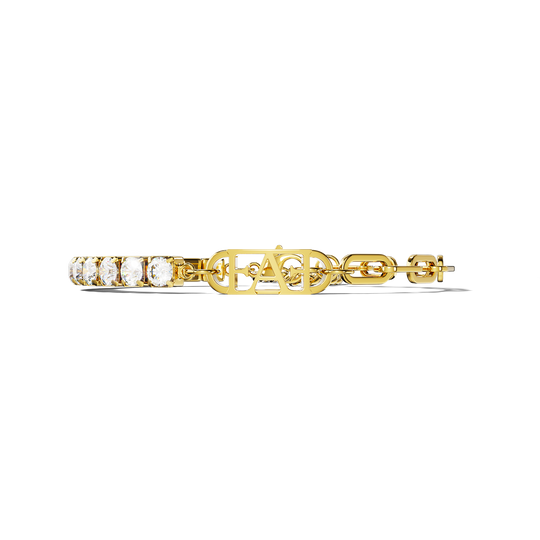 Glam Tennis Chain Bracelet.