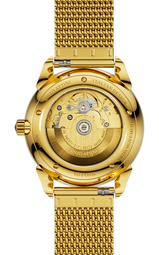 Val d'Orcia Automatic- Mesh Strap / Swiss Movement