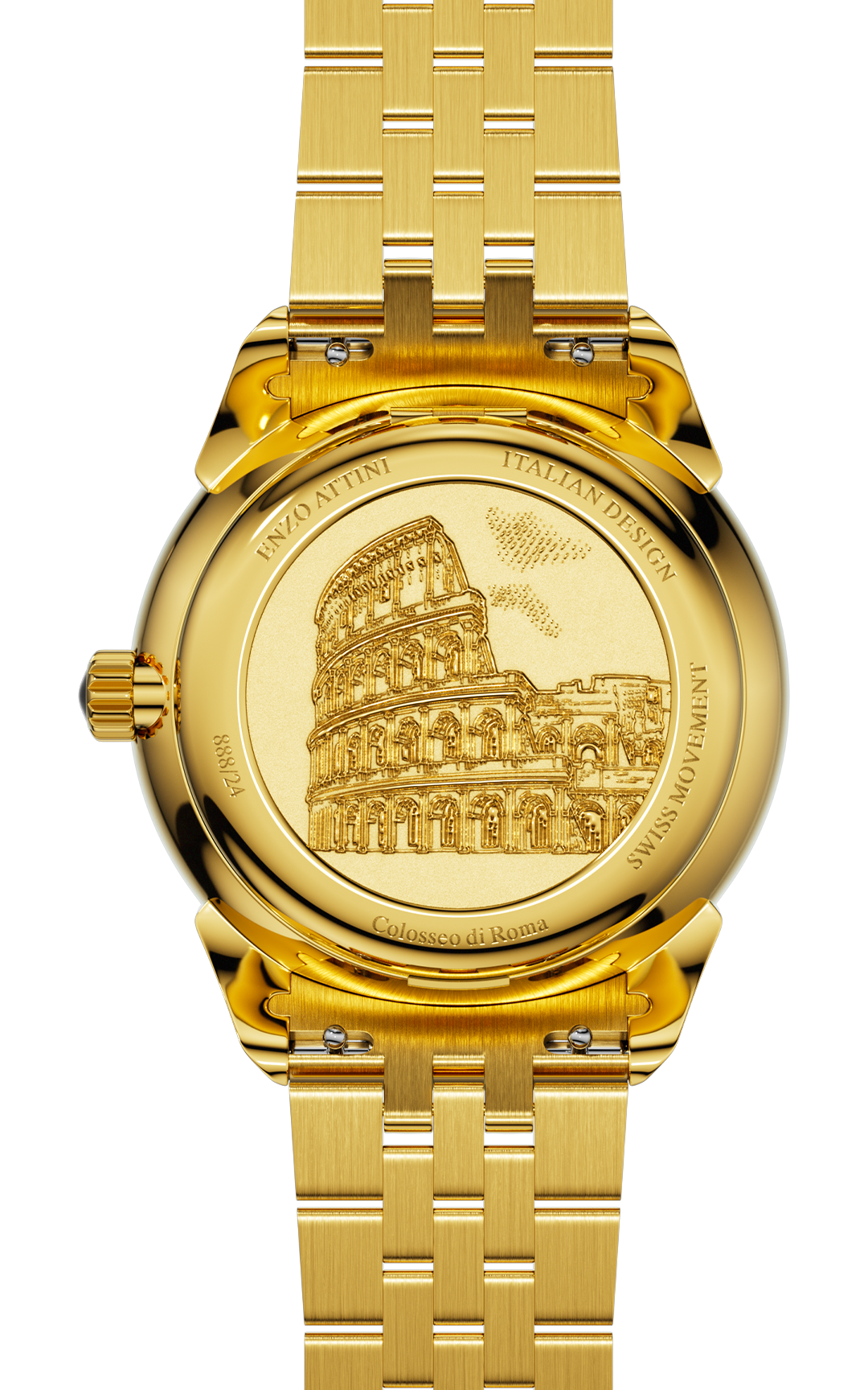 "Colosseo di Roma" Automatic - President Bracelet / Swiss Movement