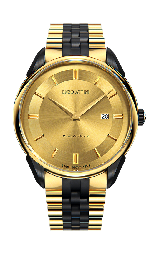 Piazza del Duomo, Milano - President Bracelet / Swiss Movement