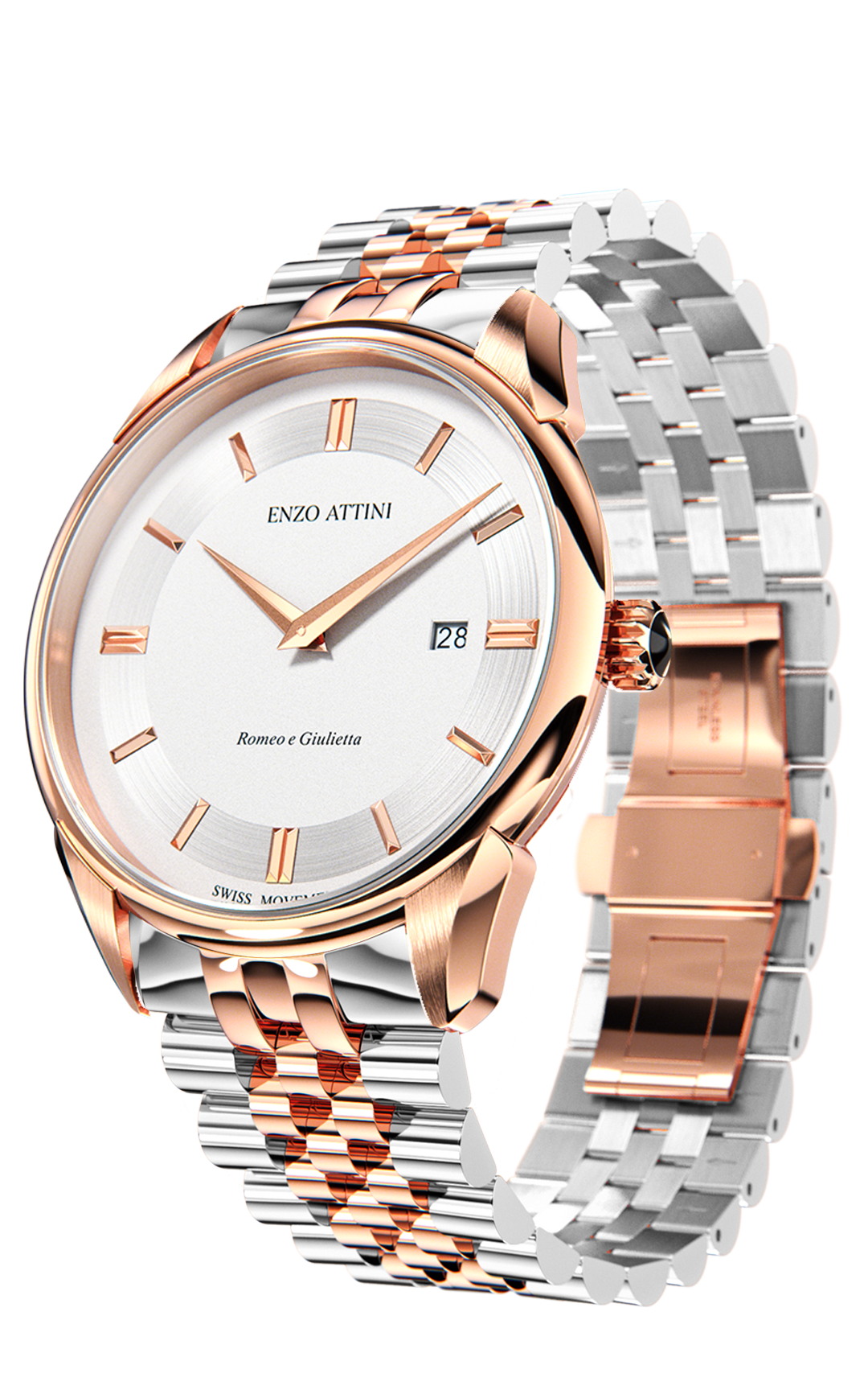 Romeo e Giulietta, Verona - President Bracelet / Swiss Movement.