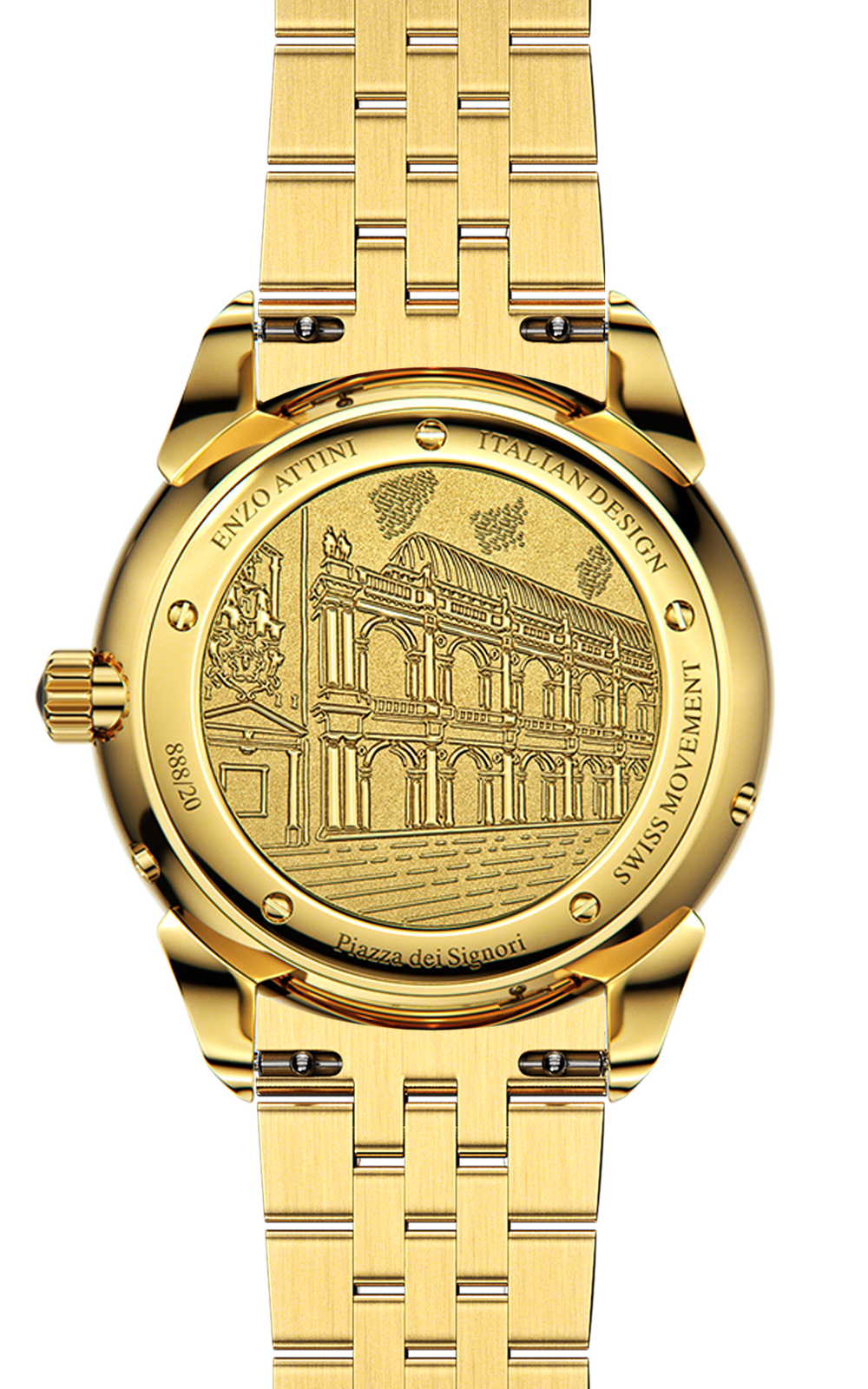 Piazza dei Signori - President Bracelet / Swiss Movement