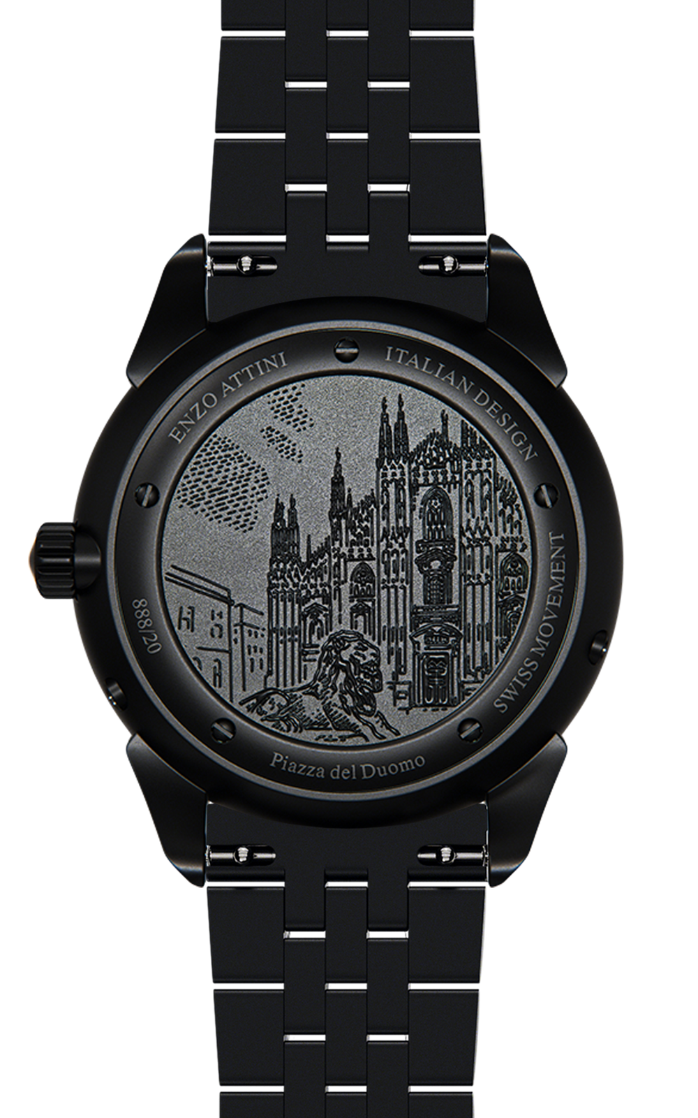 Piazza del Duomo, Milano - President Bracelet / Swiss Movement