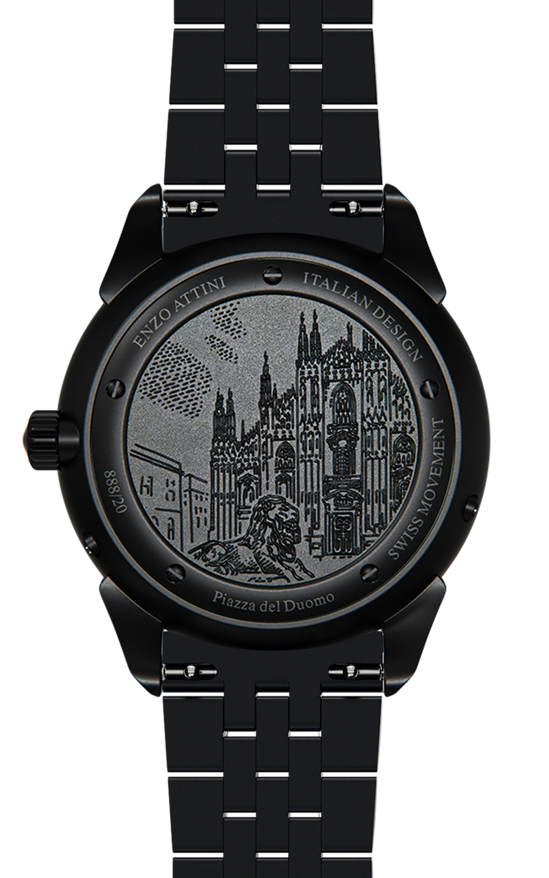Piazza del Duomo, Milano - President Bracelet / Swiss Movement