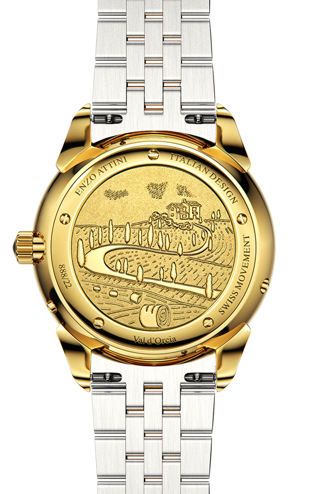 New Val d'Orcia  - President Bracelet / Swiss Movement