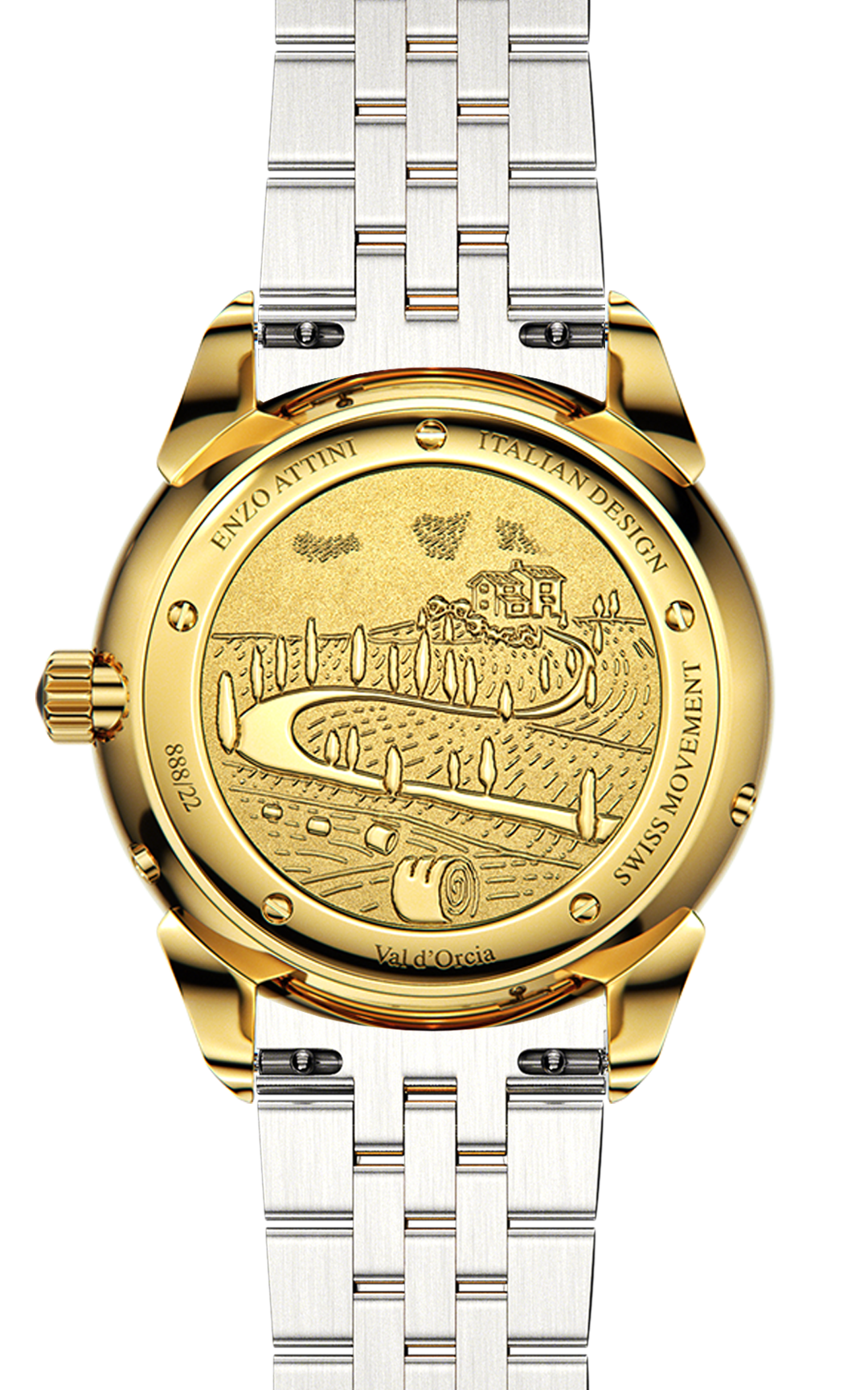 New Val d'Orcia  - President Bracelet / Swiss Movement