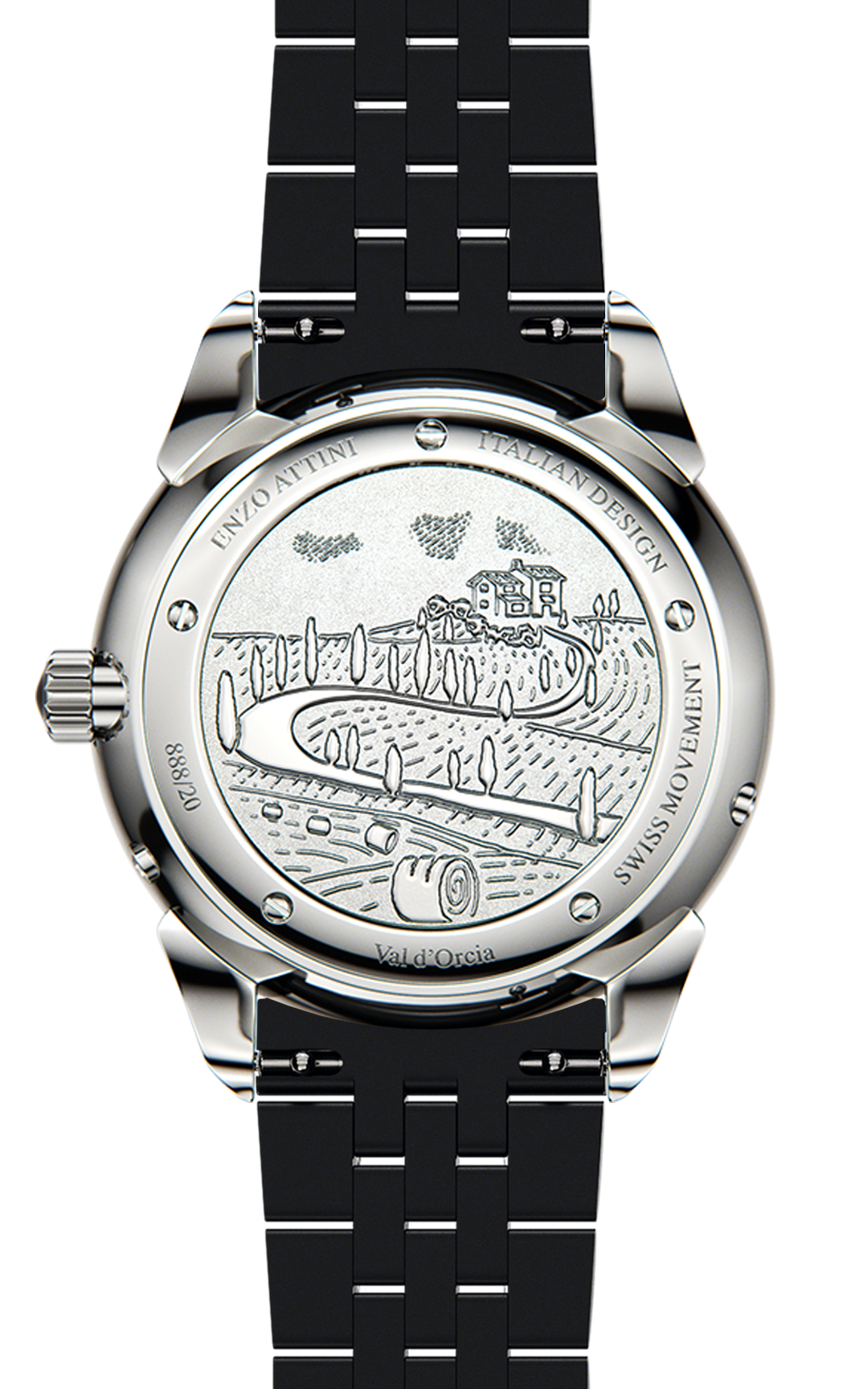 Val d'Orcia - President Bracelet / Swiss Movement.