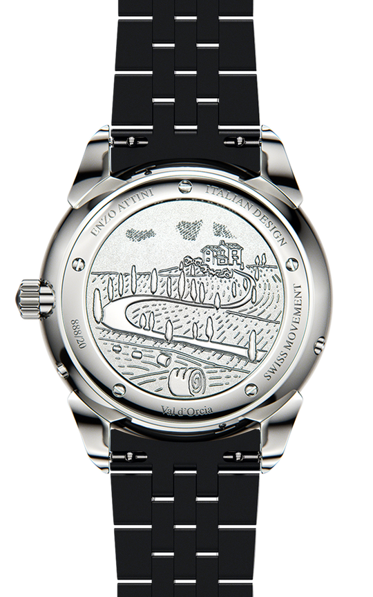 Val d'Orcia - President Bracelet / Swiss Movement.