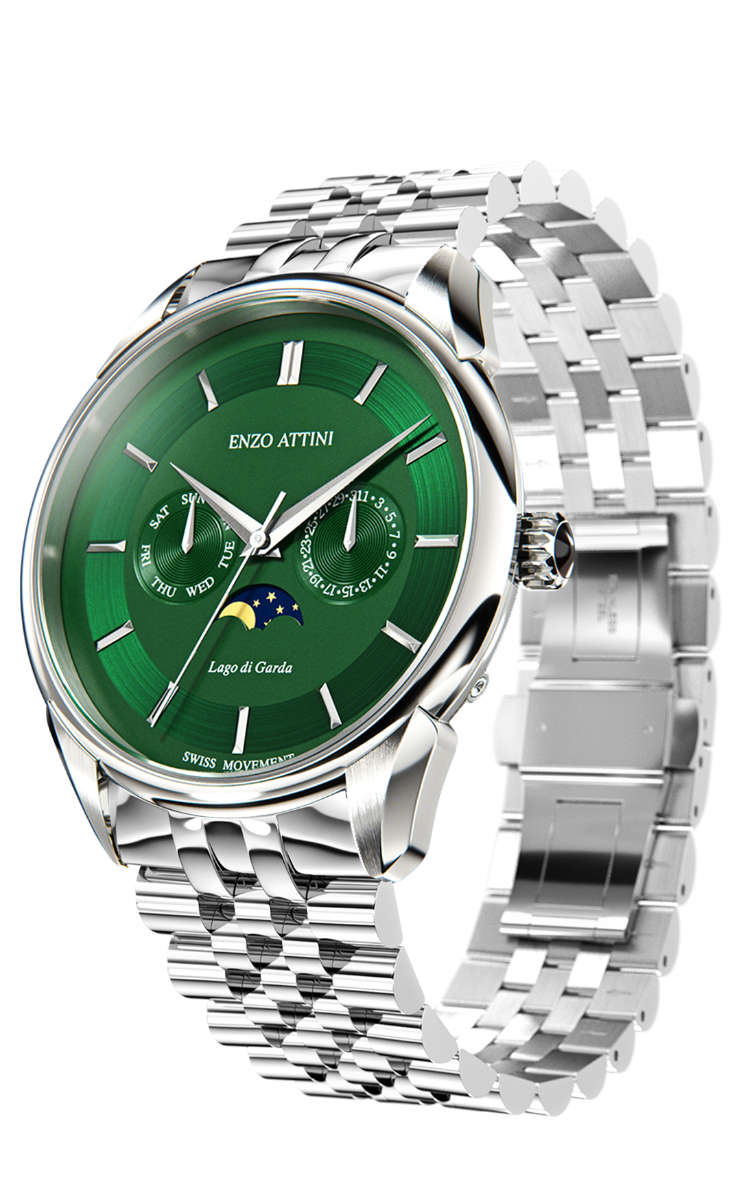 Lago di Garda - President Bracelet / Swiss Movement.