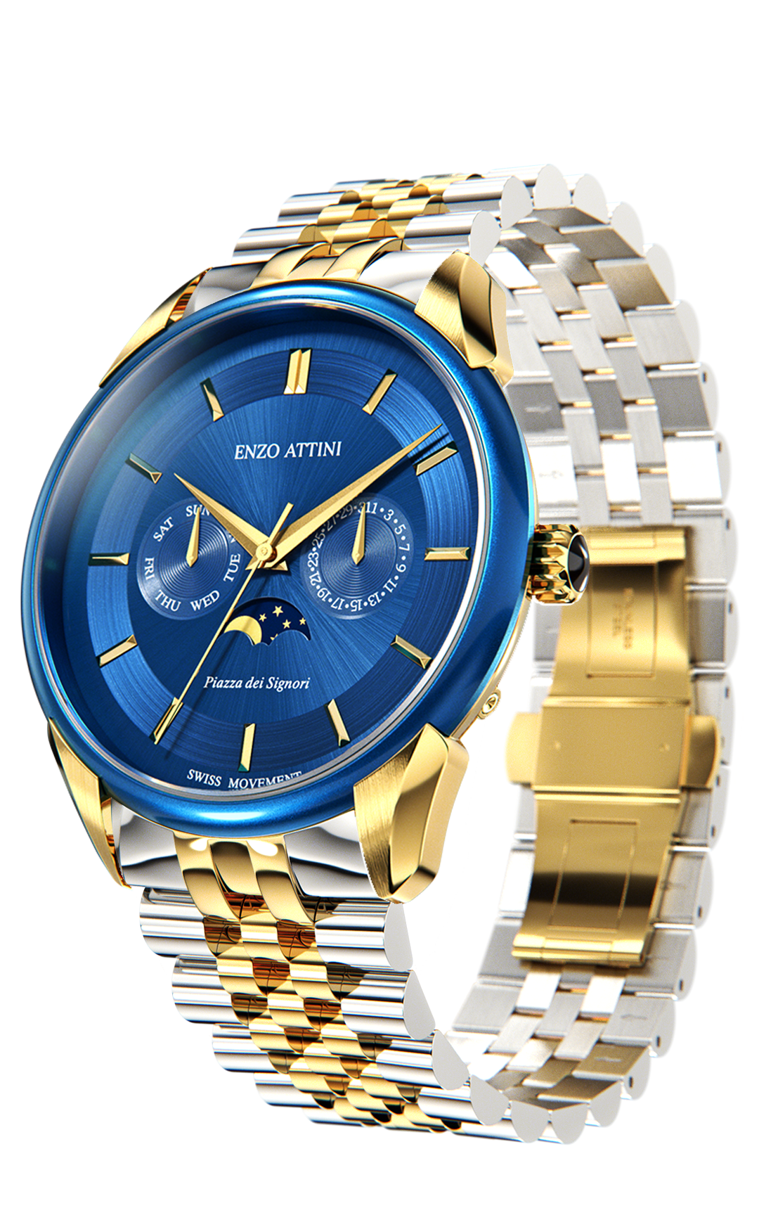 Piazza dei Signori - President Bracelet / Swiss Movement
