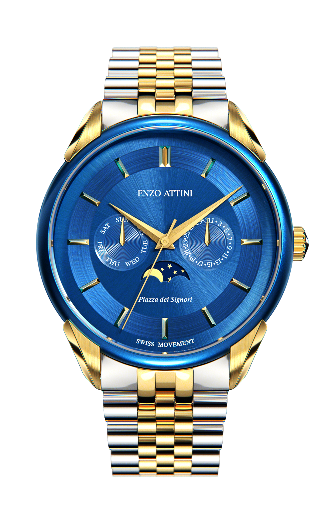 Piazza dei Signori - President Bracelet / Swiss Movement