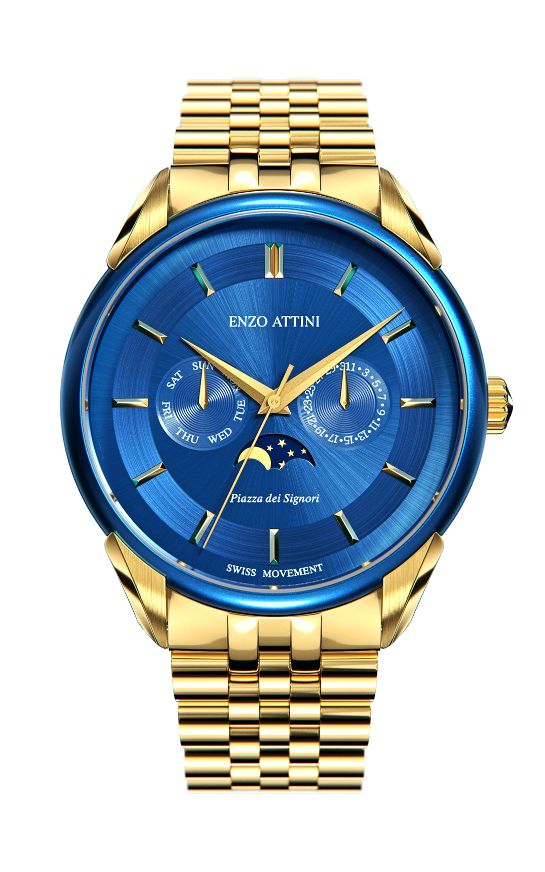 Piazza dei Signori - President Bracelet / Swiss Movement
