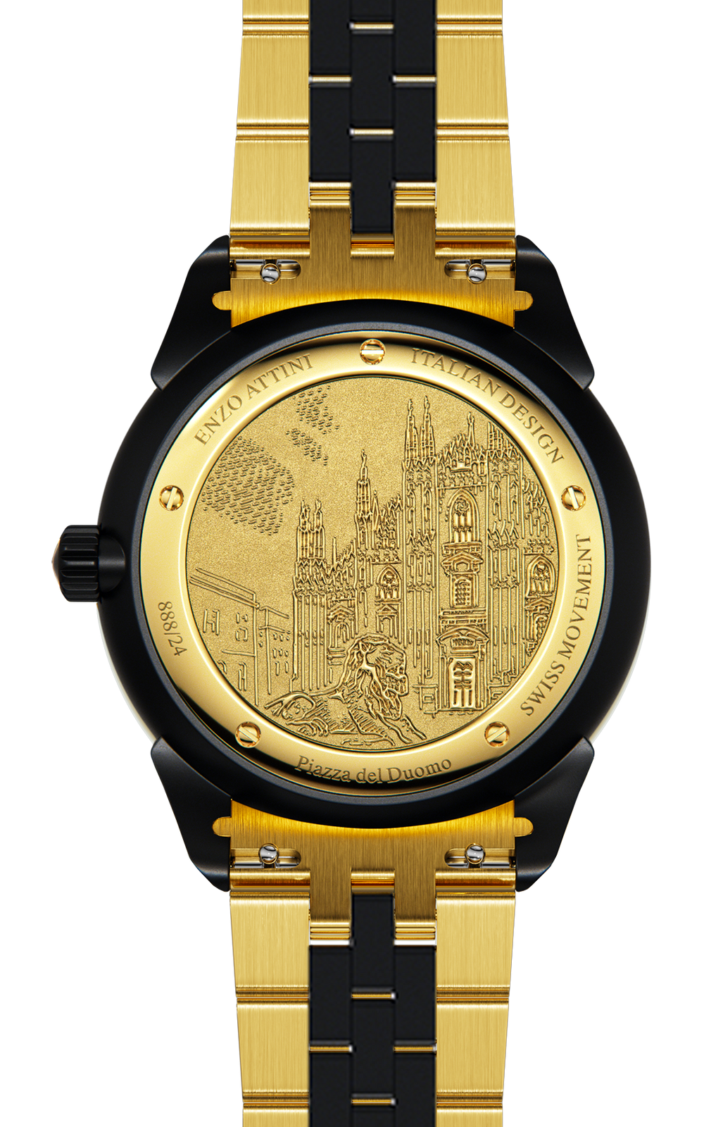 Piazza del Duomo, Milano - President Bracelet / Swiss Movement