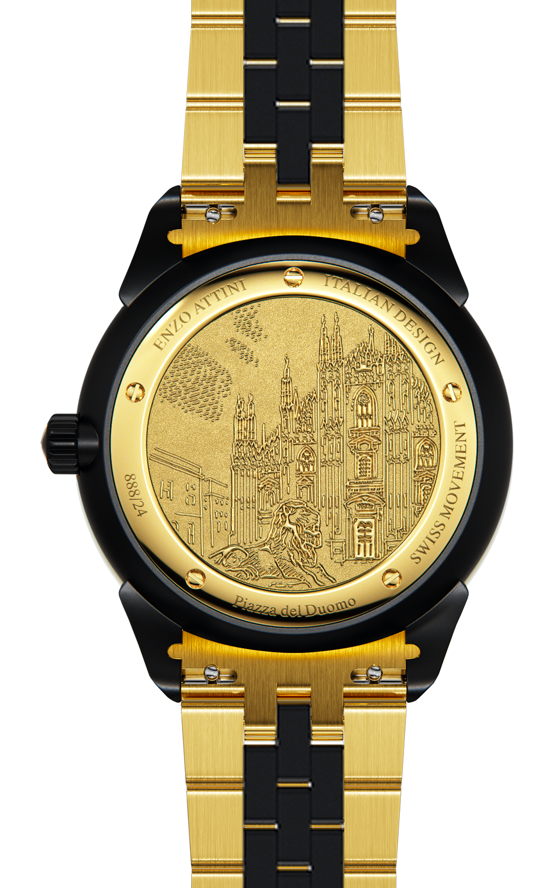 Piazza del Duomo, Milano - President Bracelet / Swiss Movement