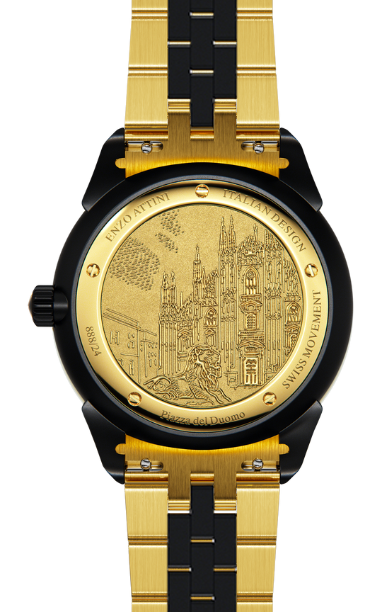 Piazza del Duomo, Milano - President Bracelet / Swiss Movement