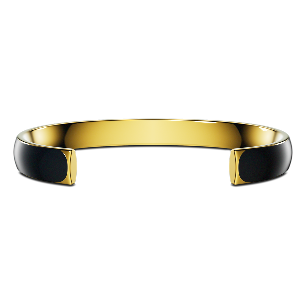 Momentum Sport / Black & Gold Color - Enzo Attini - - jewelry_men, momentum sport
