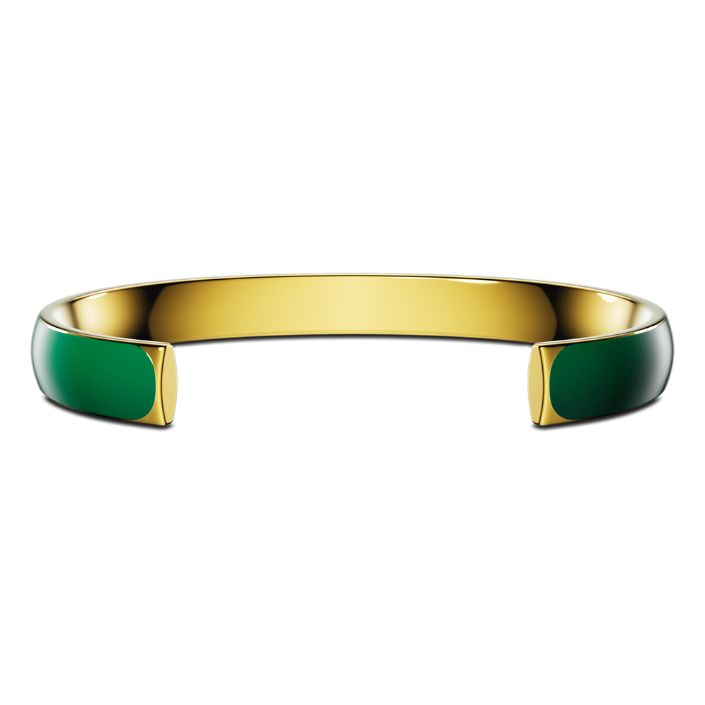 Momentum Sport / Green & Gold Color. - Enzo Attini - - jewelry_women, momentum sport