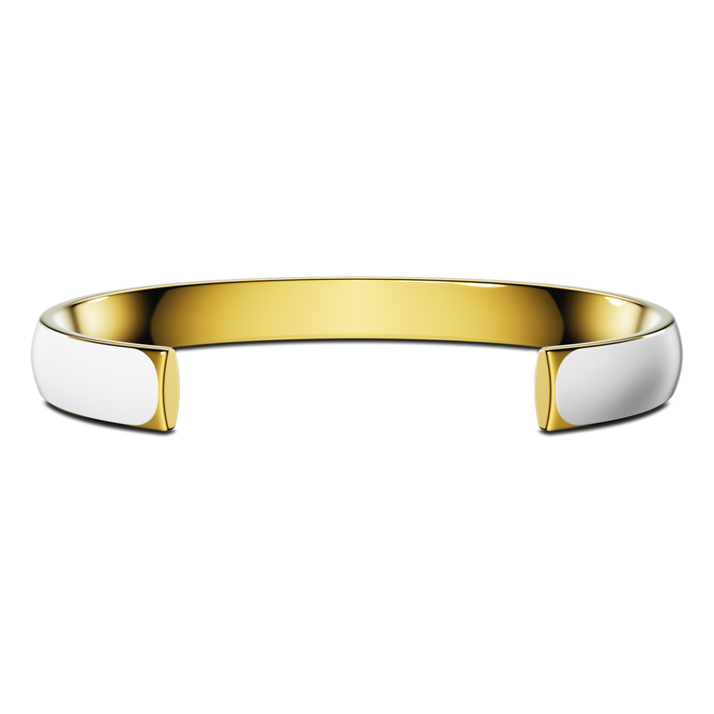 Momentum Sport / White & Gold Color. - Enzo Attini - - jewelry_women, momentum sport
