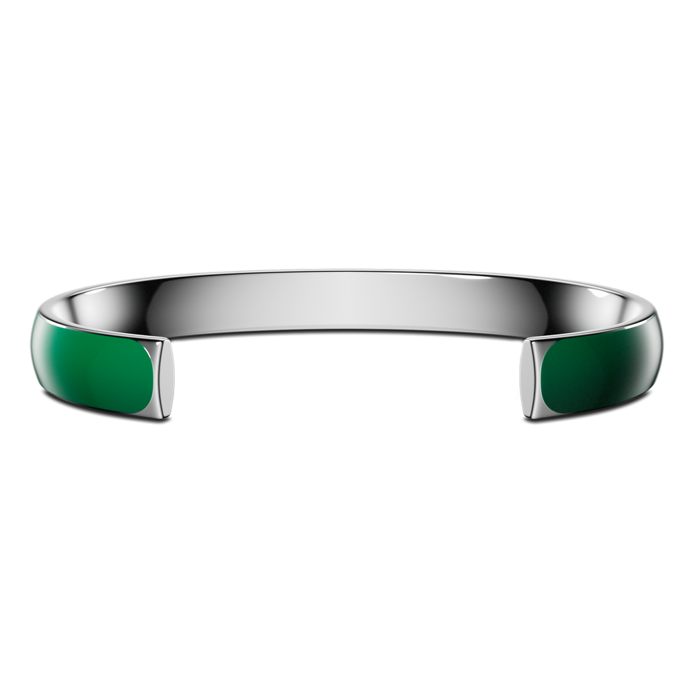 Momentum Sport / Green & Silver Color - Enzo Attini - - jewelry_men, momentum sport