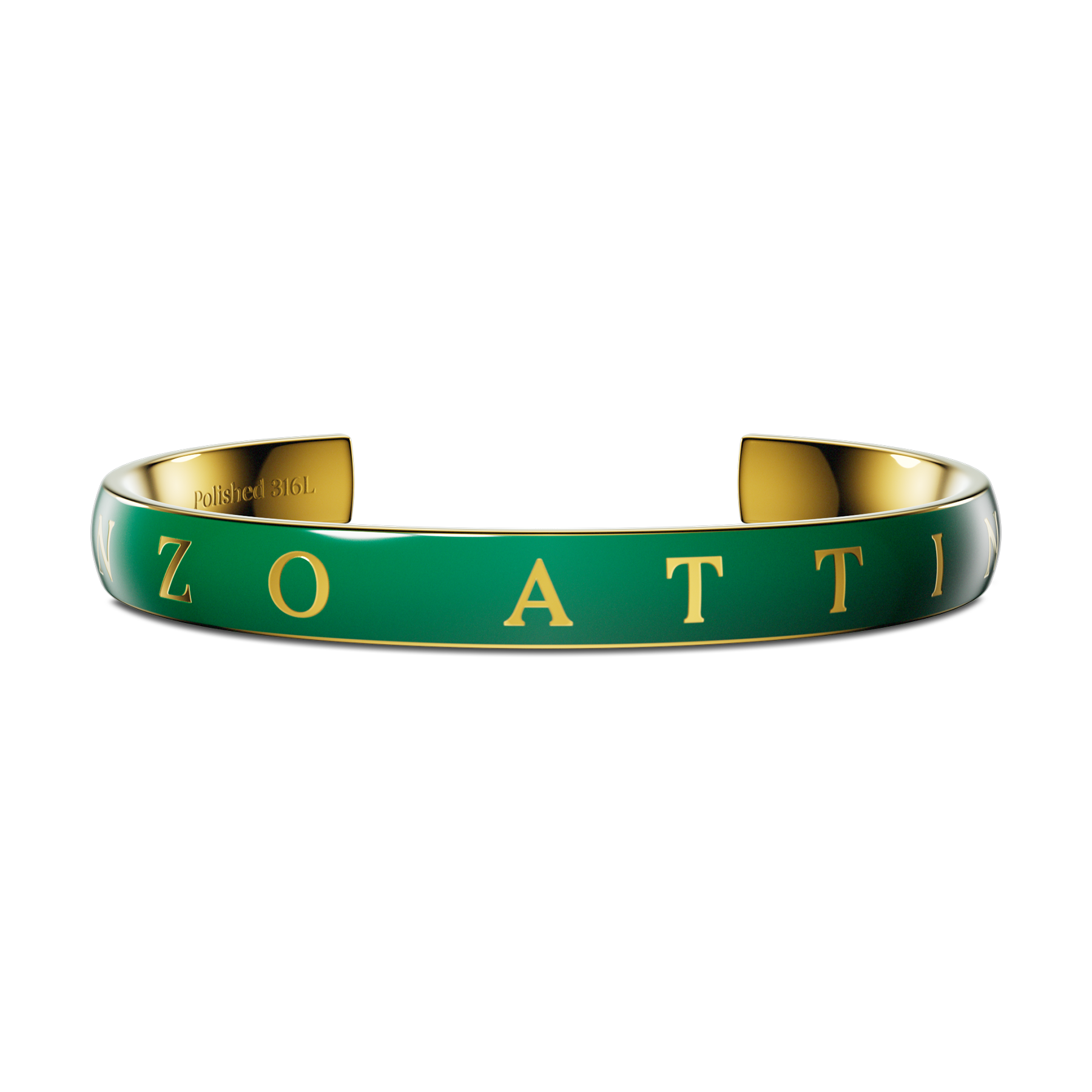 Momentum Sport / Green & Gold Color. - Enzo Attini - - jewelry_women, momentum sport