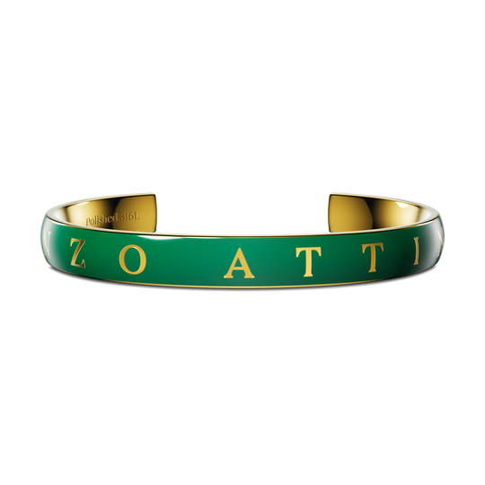 Momentum Sport / Green & Gold Color. - Enzo Attini - - jewelry_women, momentum sport