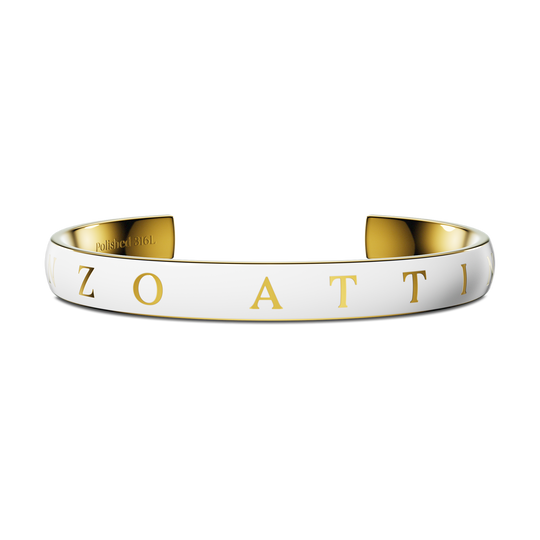 Momentum Sport / White & Gold Color. - Enzo Attini - - jewelry_women, momentum sport