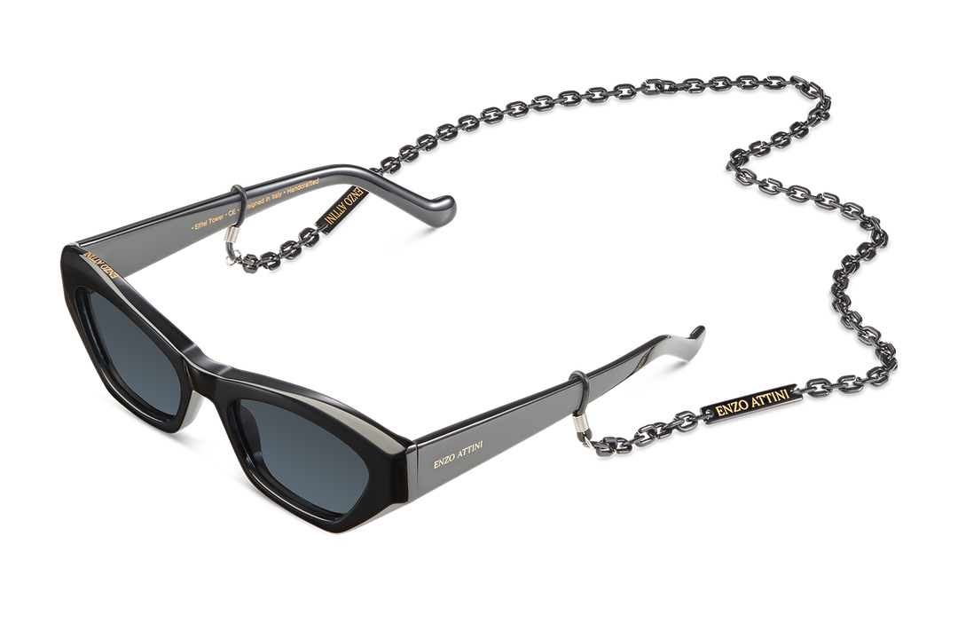 Eiffel Tower / Dark Black Lens