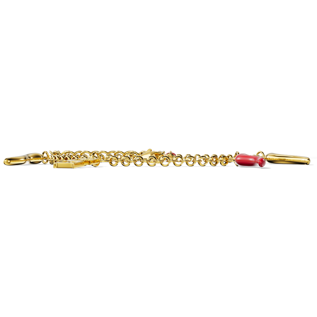Cornicello Charm Bracelet – Red Horn - Enzo Attini - - jewelry_men