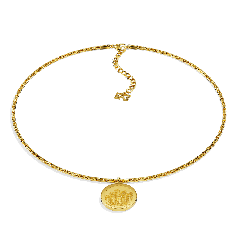 Fontana di Trevi - Collana con monete.