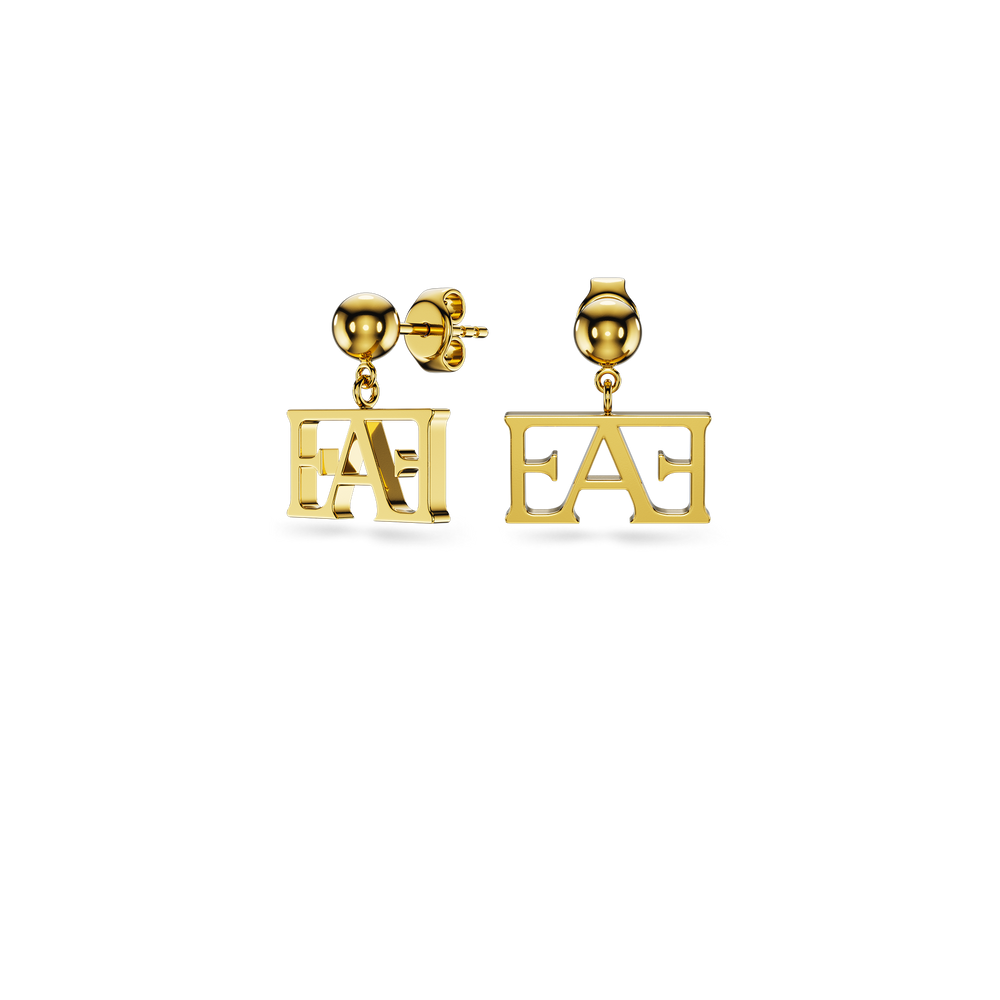 Monogram Drop Earrings