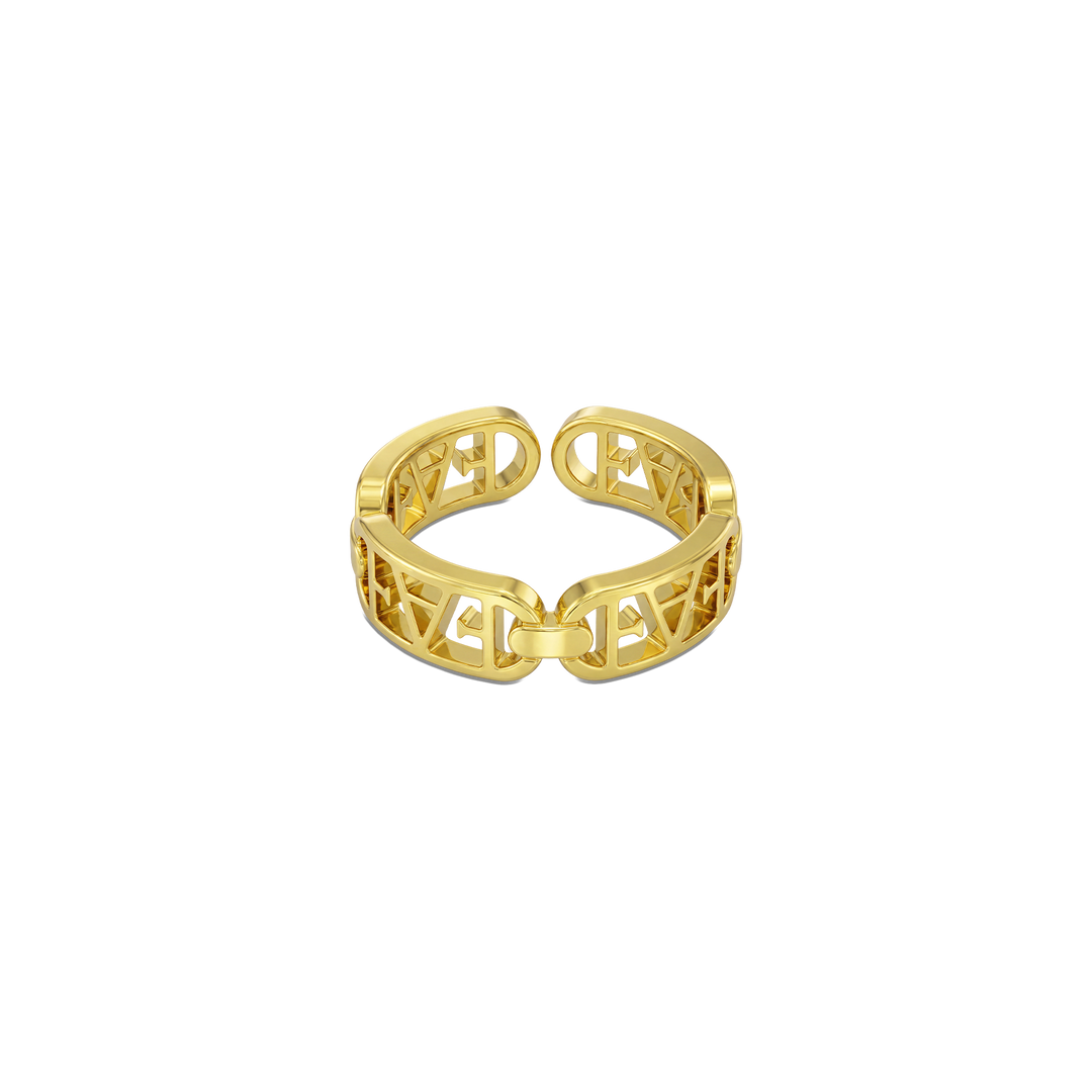 Signature Ring / Gold Color