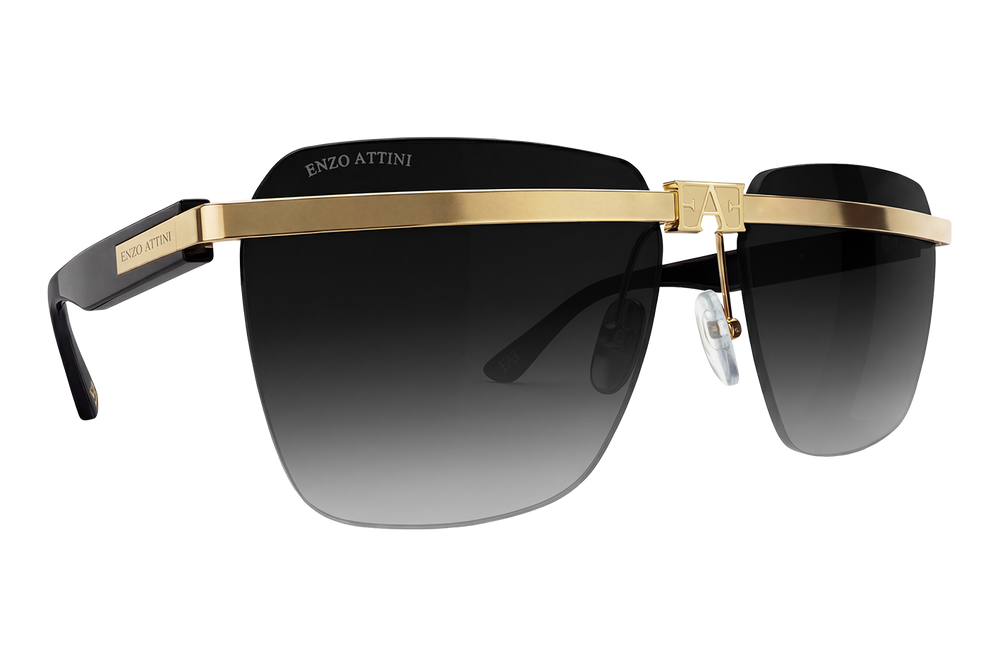 Canal Grande lll / Gold Color + Dark Gradient Black.