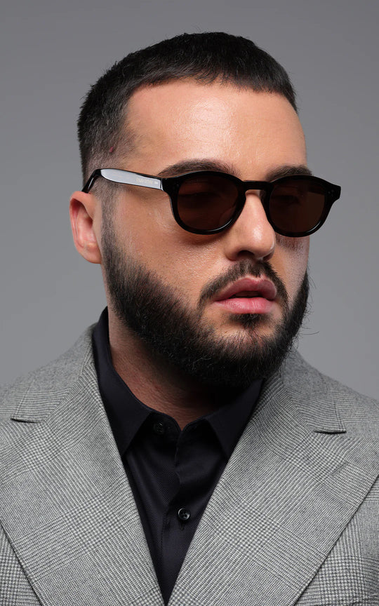 il Pantheon / Tortoise Red + Dark Brown Lens