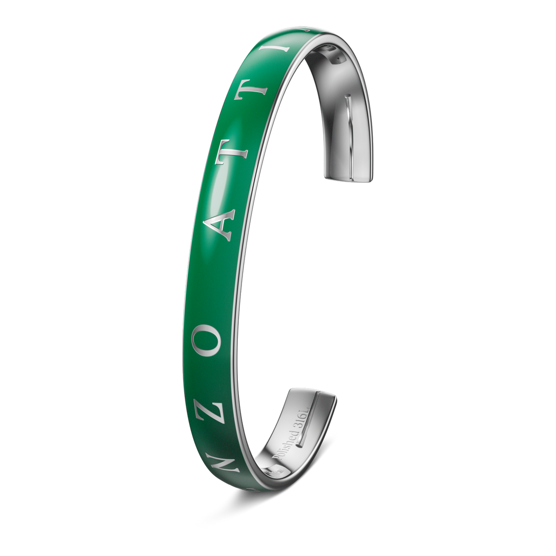 Momentum Sport / Green & Silver Color - Enzo Attini - - jewelry_men, momentum sport