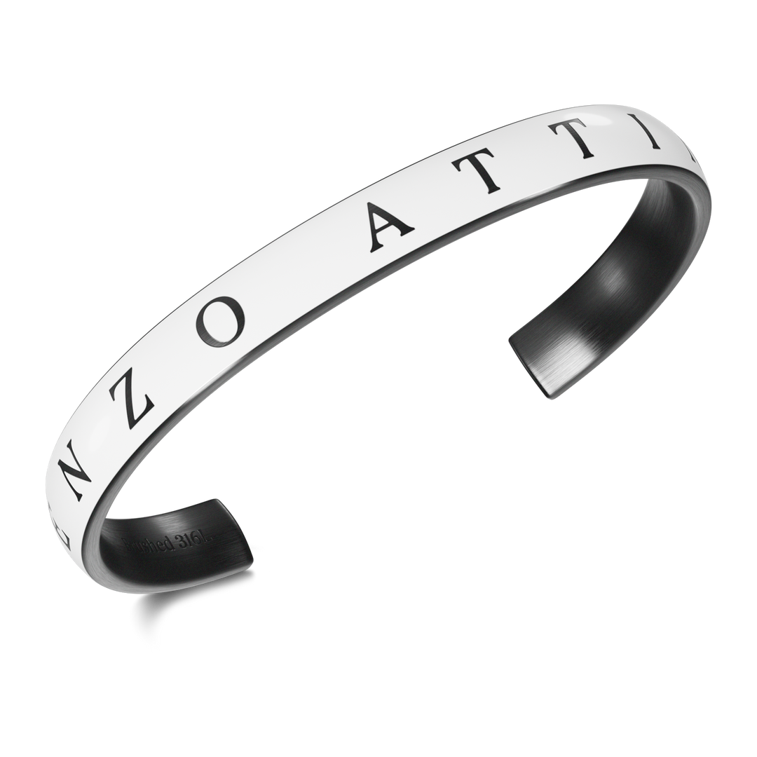 Momentum Sport / White & Black Color. - Enzo Attini - - jewelry_women, momentum sport