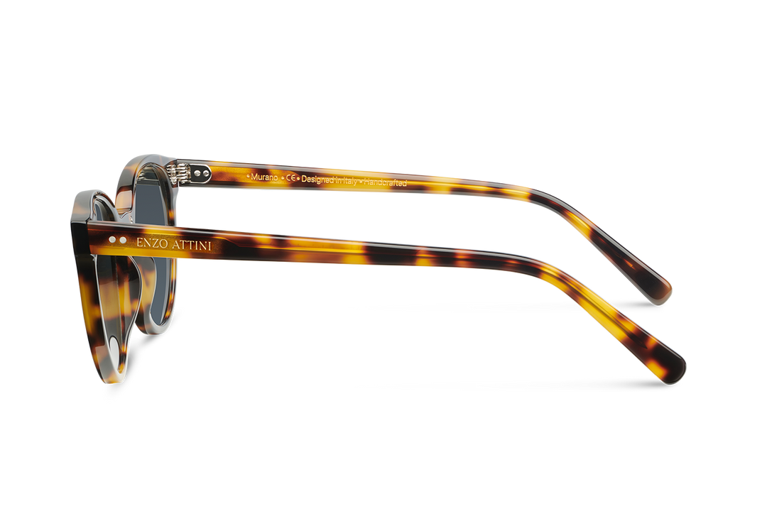 Murano / Tortoise Red + Dark Black Lens.