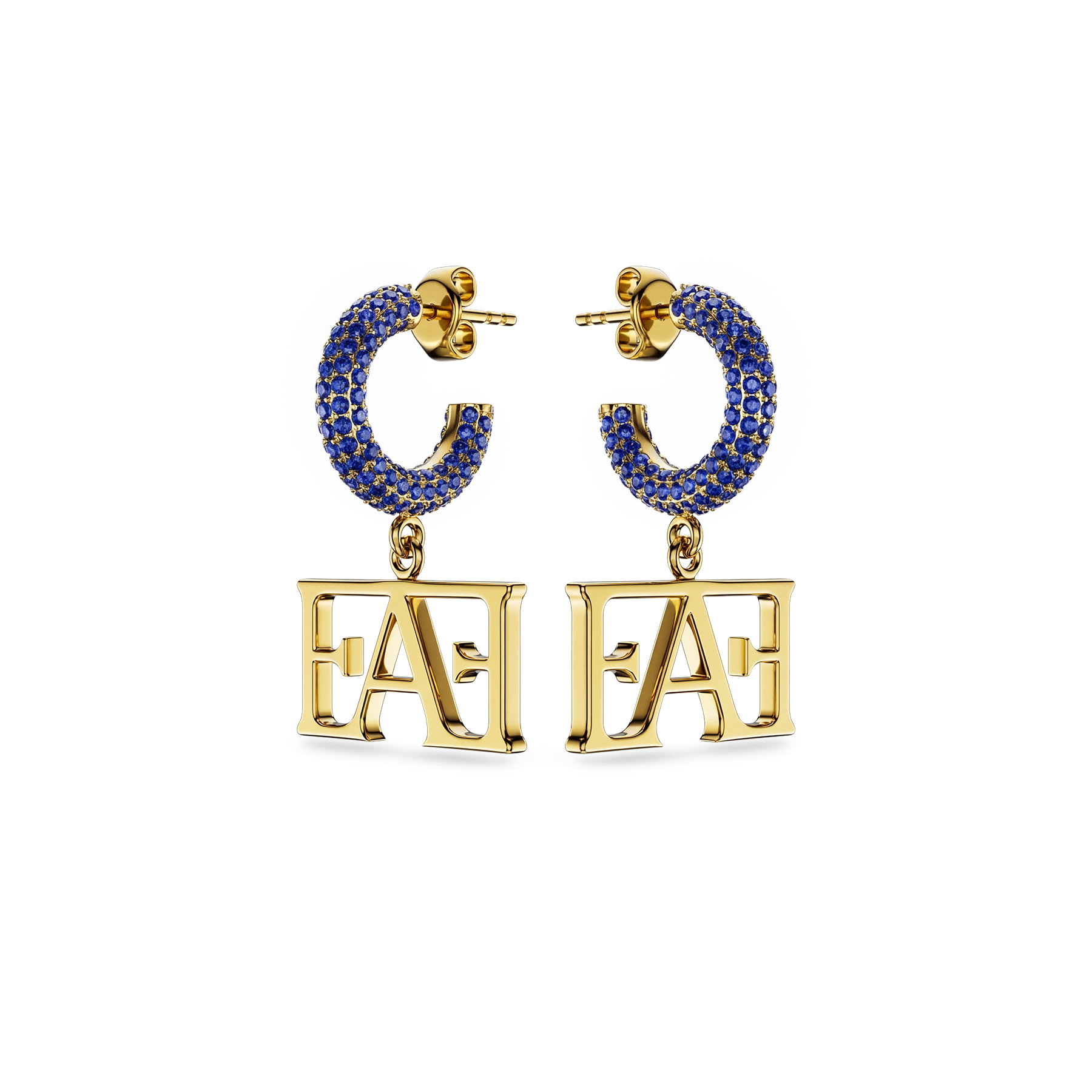 My Enzo Attini Earrings / Blue Color - Enzo Attini - - earrings, jewelry_women