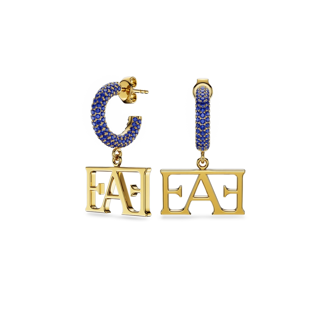 My Enzo Attini Earrings / Blue Color - Enzo Attini - - earrings, jewelry_women